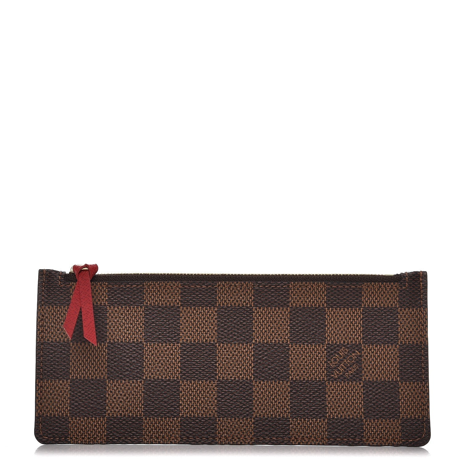 Louis Vuitton Damier Ebene Josephine Wallet Zippered Insert 1 of 6