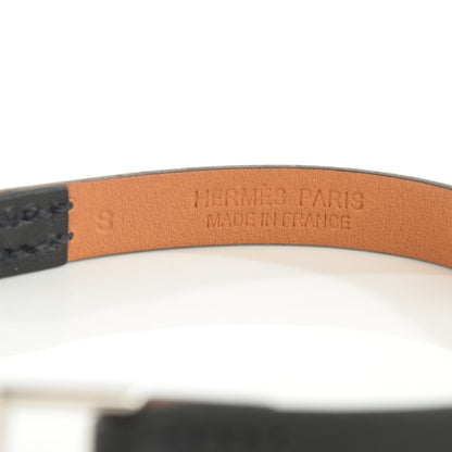 Hermes Chamonix Micro Kelly Single Tour Bracelet Black 7 of 8