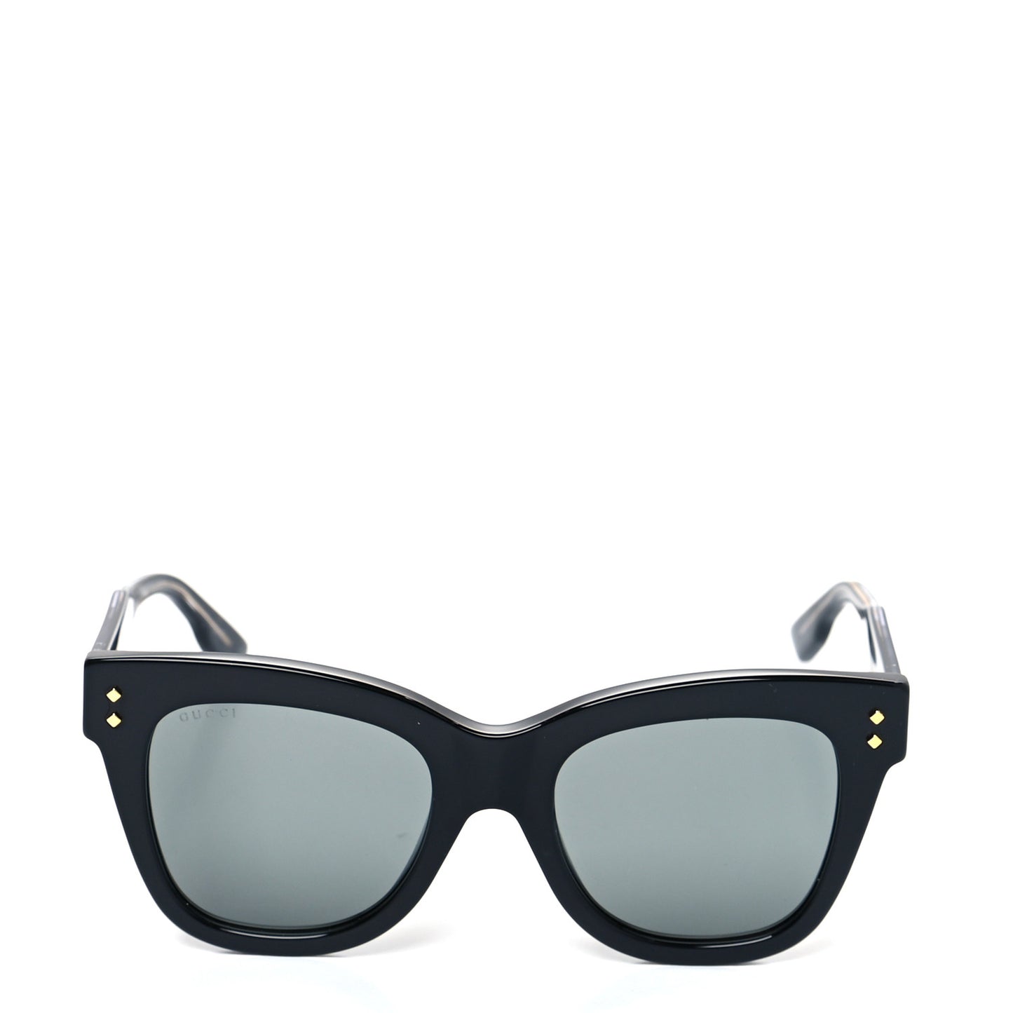 Acetate Square Frame Sunglasses GG1082S Black