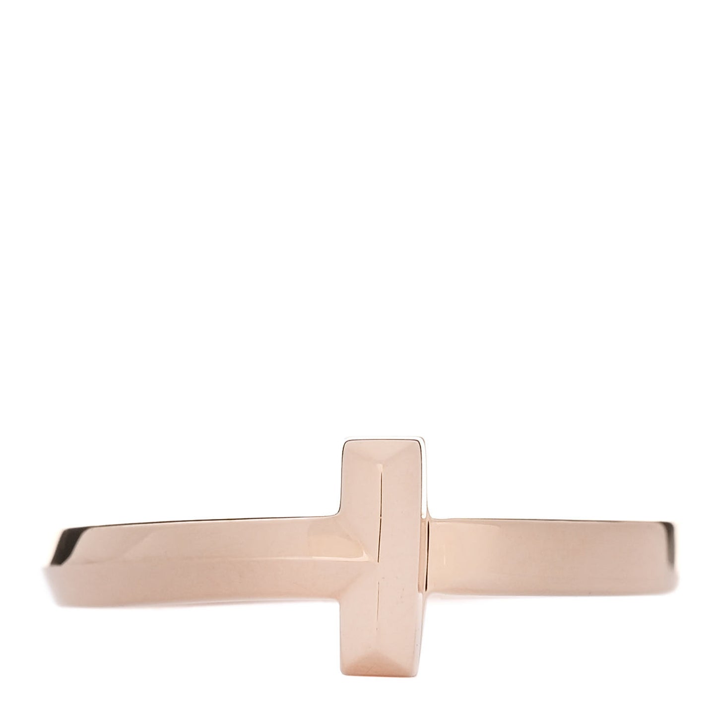 18K Rose Gold T T1 Ring 52 6