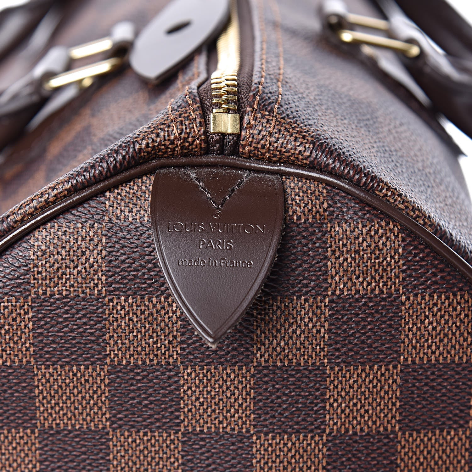 Louis Vuitton Damier Ebene Speedy 30 8 of 12