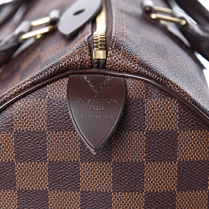Louis Vuitton Damier Ebene Speedy 30 8 of 12