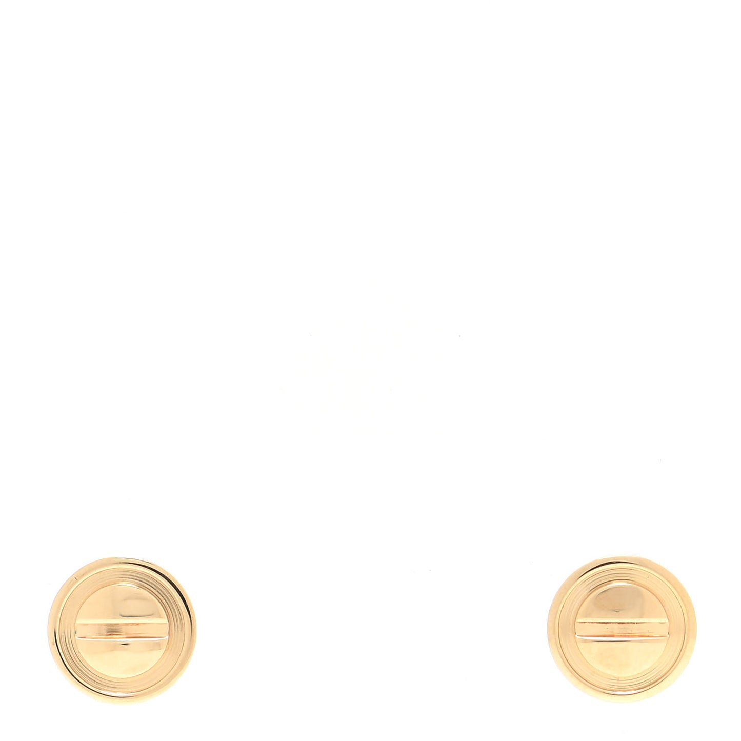 18K Yellow Gold LOVE Earrings