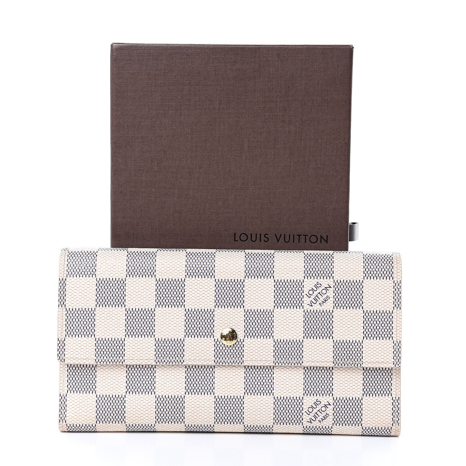 Louis Vuitton Damier Azur Sarah Wallet 9 of 9