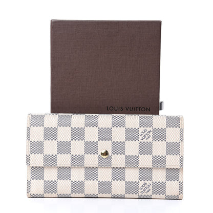 Louis Vuitton Damier Azur Sarah Wallet 9 of 9