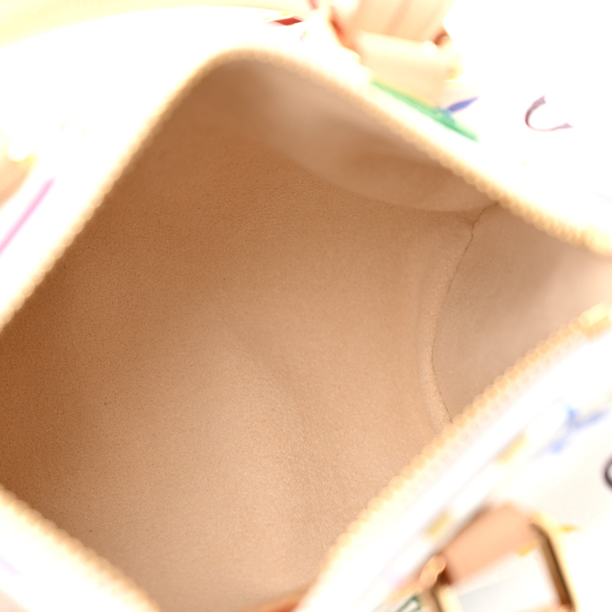 Louis Vuitton LV X TM Monogram Multicolor Nano Speedy White 5 of 10