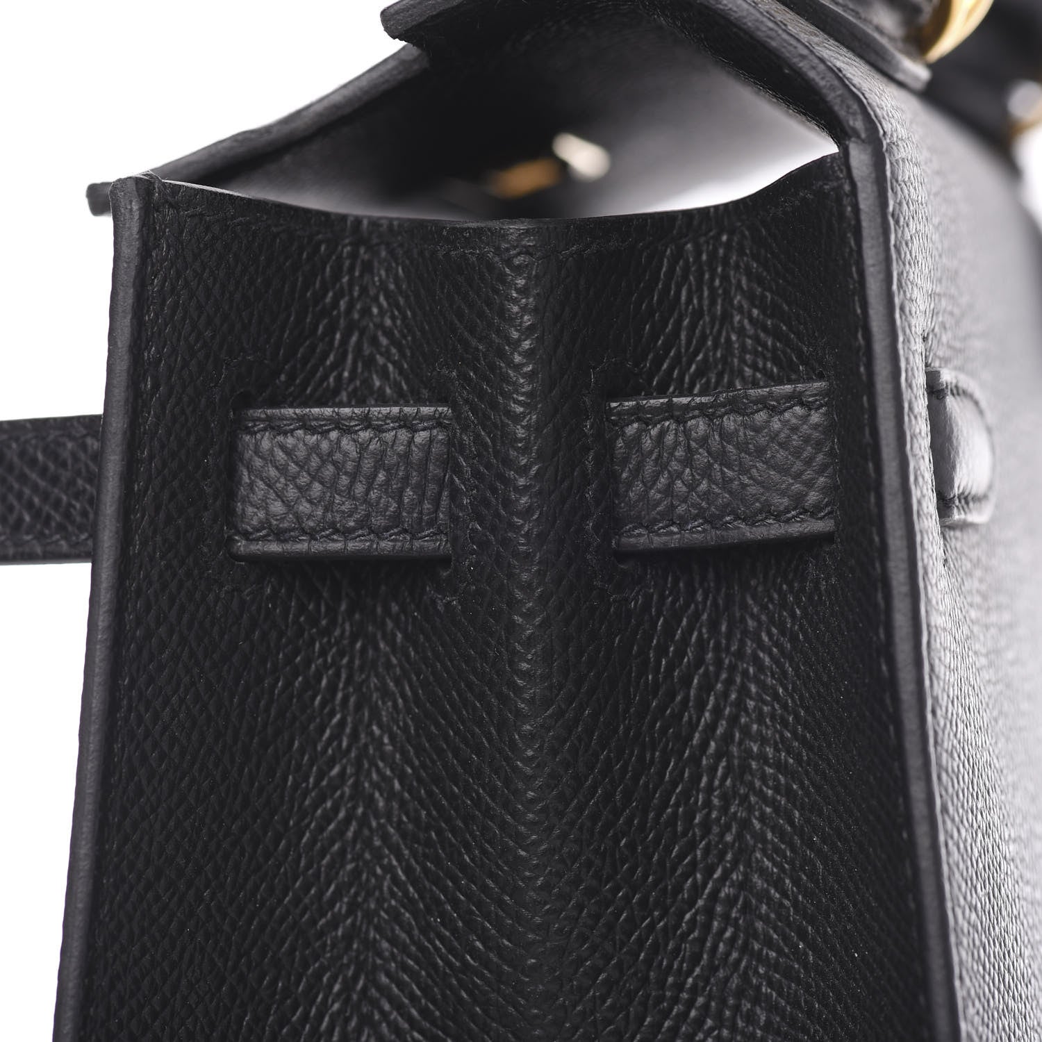 Hermes Epsom Kelly Sellier 25 Black 17 of 27