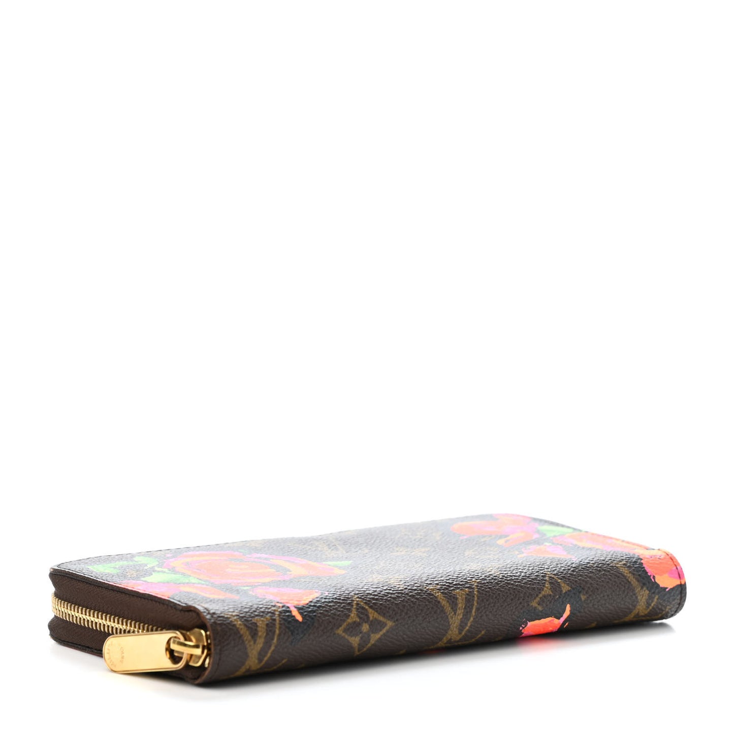 Monogram Roses Zippy Wallet