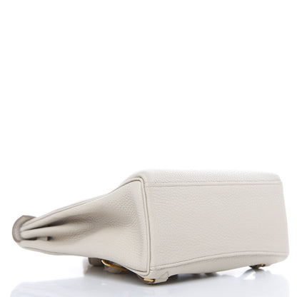 Hermes Togo Kelly Ado Backpack Beton 4 of 9