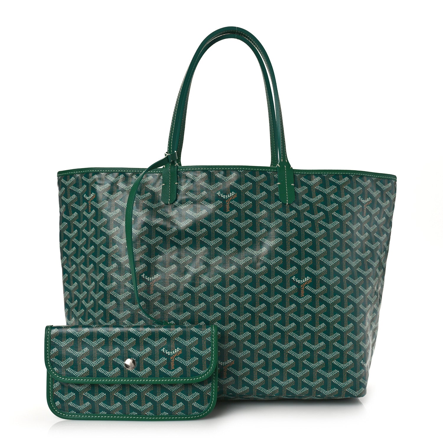 Goyard Goyardine Saint Louis PM Green 1 of 8