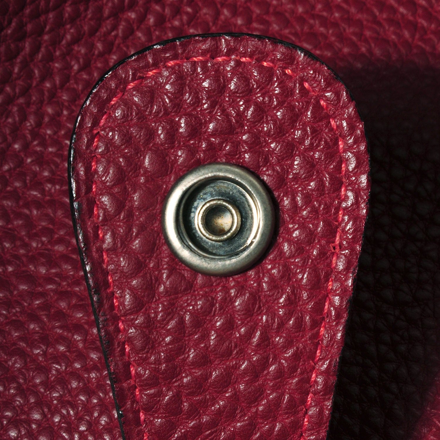 Hermes Taurillon Clemence Evelyne GM Rouge H 9 of 16