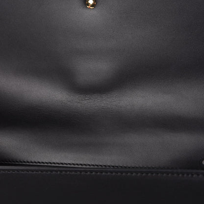 Gucci Calfskin Sylvie Belt Bag Black 9 of 10