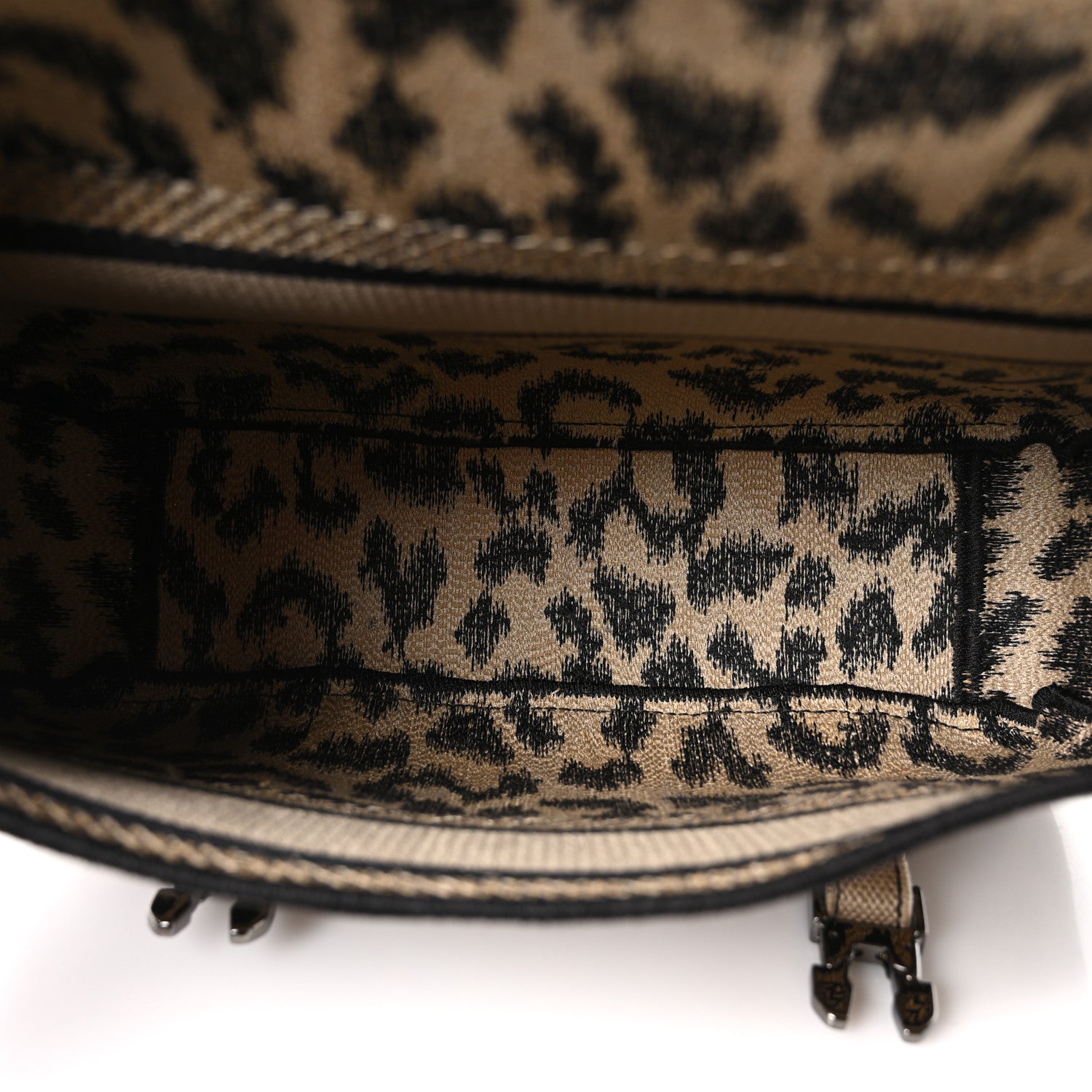 Christian Dior Canvas Mizza Embroidered Small Diorcamp Messenger Beige 5 of 10