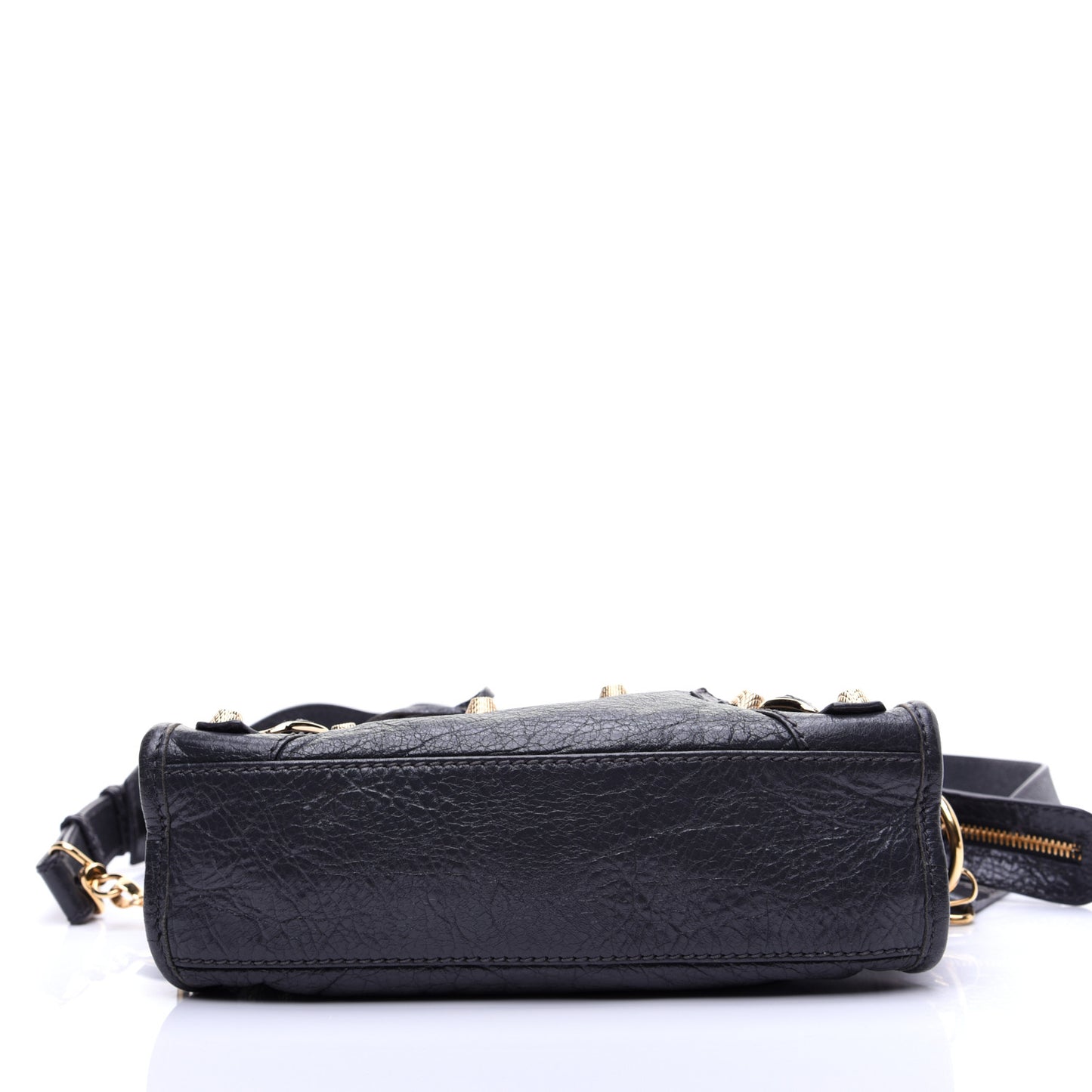 Agneau Giant 12 Gold Hardware Mini City Gris Fossile