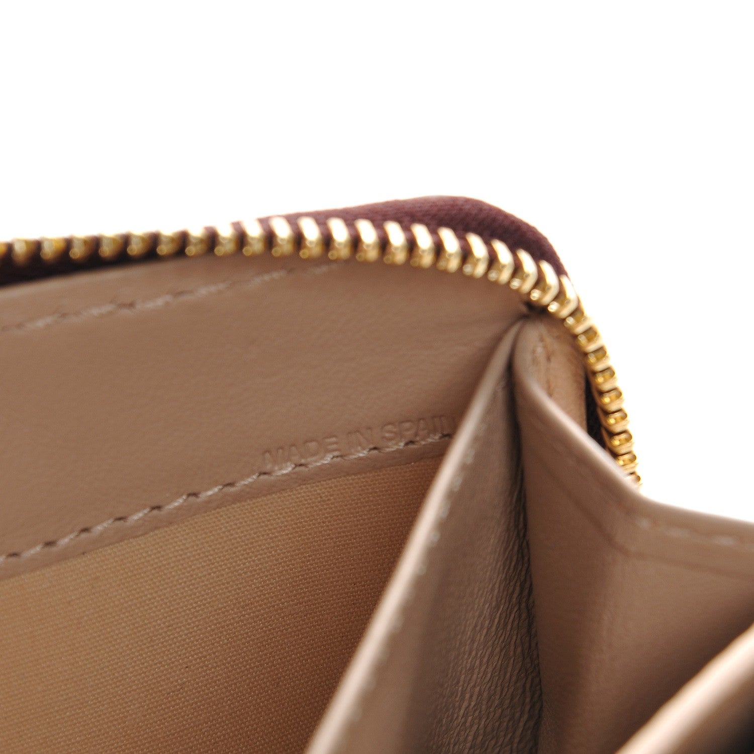 Chloe Grained Calfskin Marcie Long Zip Around Wallet Dark Velvet 8 of 9