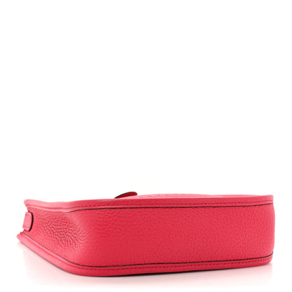 Hermes Taurillon Clemence Evelyne TPM Rose Extreme 4 of 9