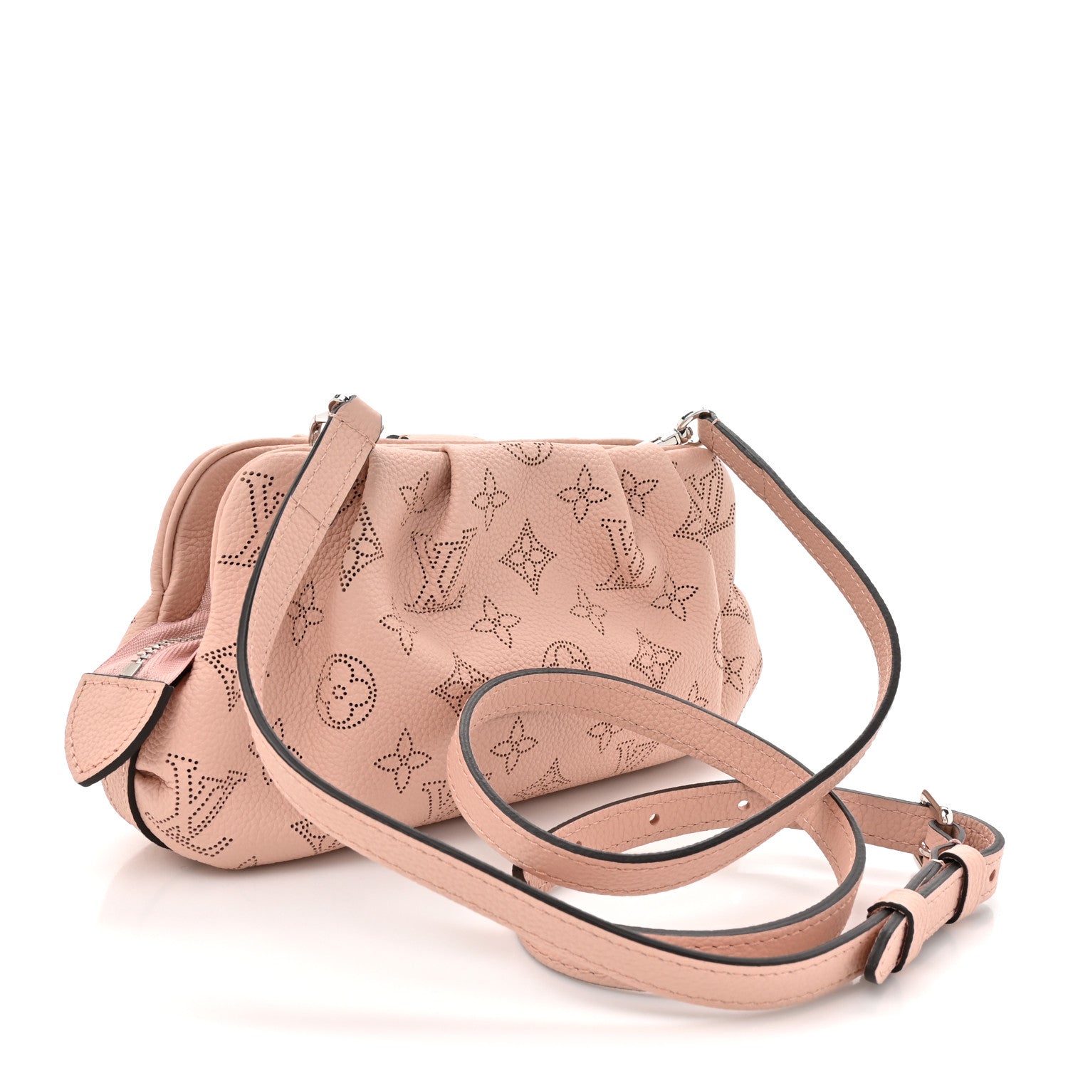 Louis Vuitton Mahina Scala Mini Pouch Magnolia 4 of 17