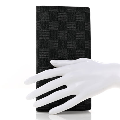 Louis Vuitton Damier Graphite Brazza Wallet 2 of 7