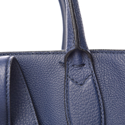 Gucci Soft Calfskin Medium Jackie Top Handle Bag Classic Blue Marine 8 of 15