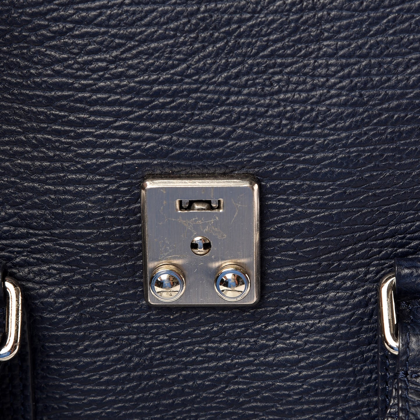 3.1 Textured Calfskin Medium Pashli Satchel Ink
