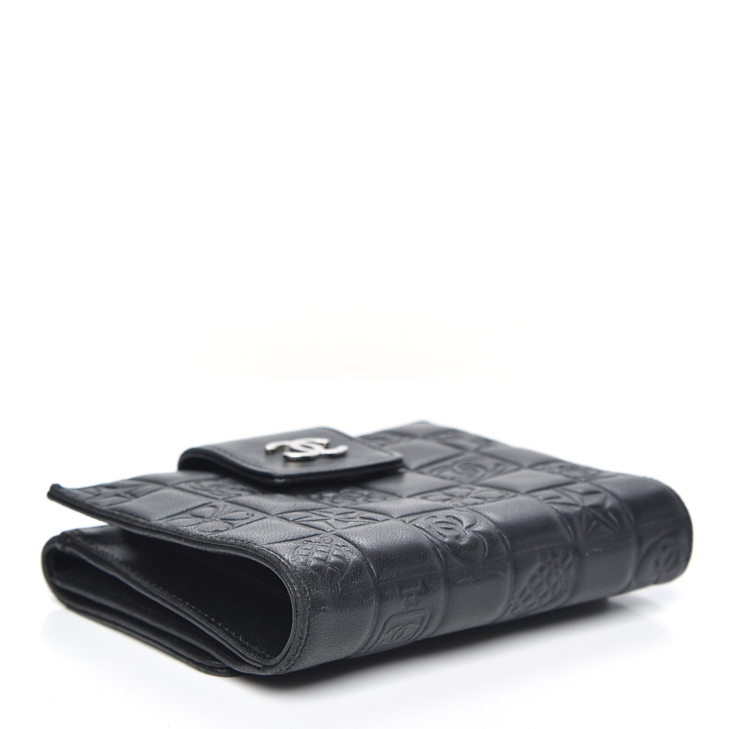 Chanel Lambskin Precious Symbols French Wallet Black 4 of 11