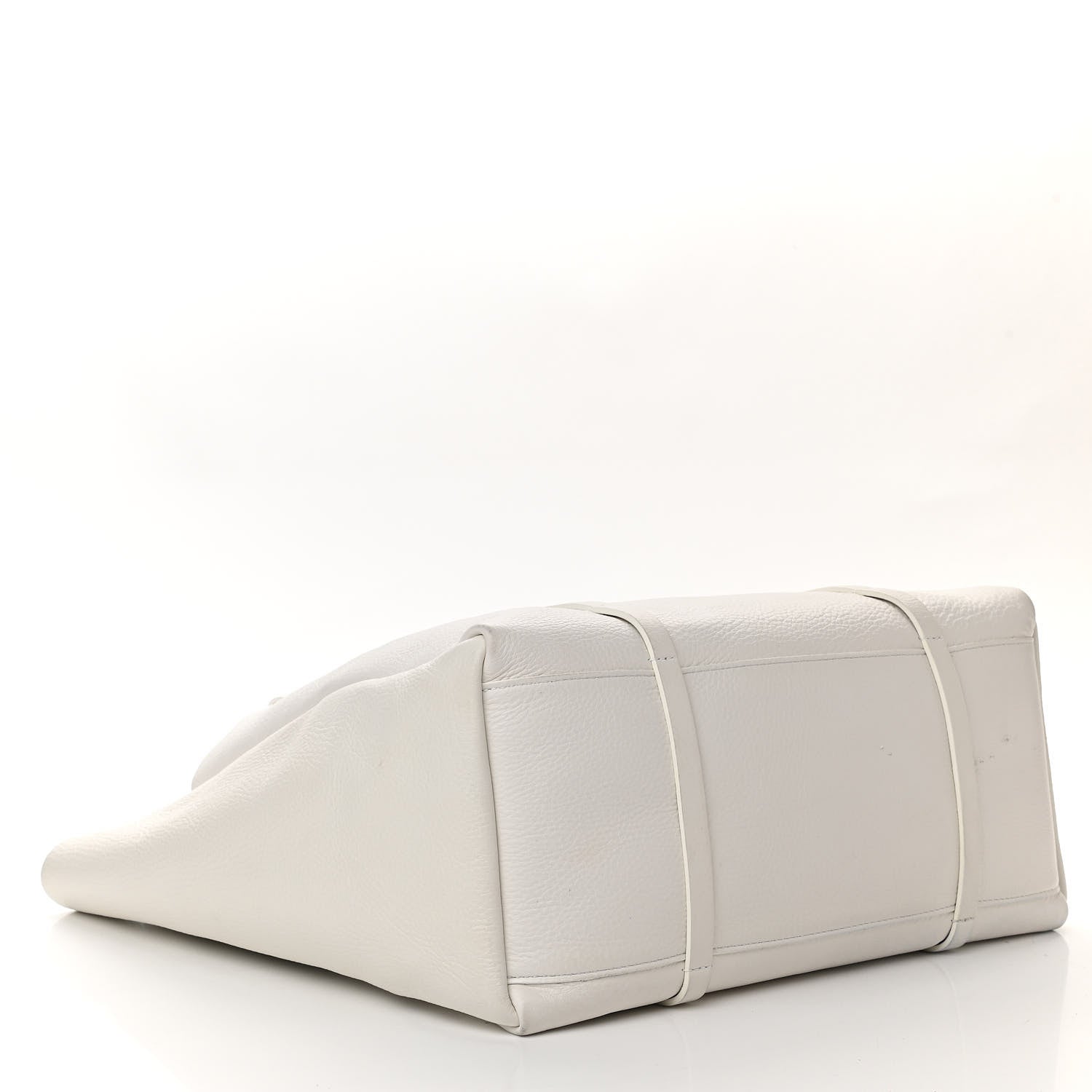 Balenciaga Smooth Calfskin Double Sided Medium Everyday Tote Optic White Black 5 of 12