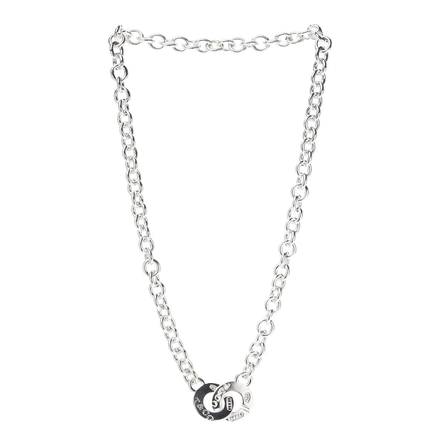 Sterling Silver 1837 Circle Clasp Necklace