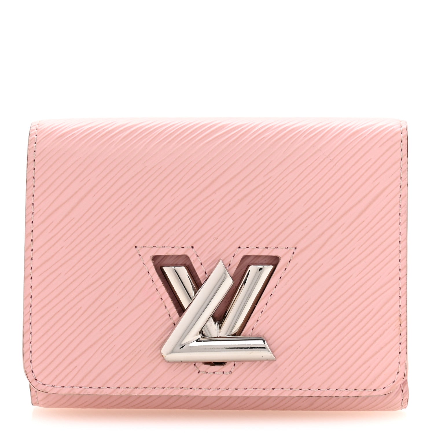 Louis Vuitton Epi Twist Compact Wallet Rose Ballerine 1 of 12