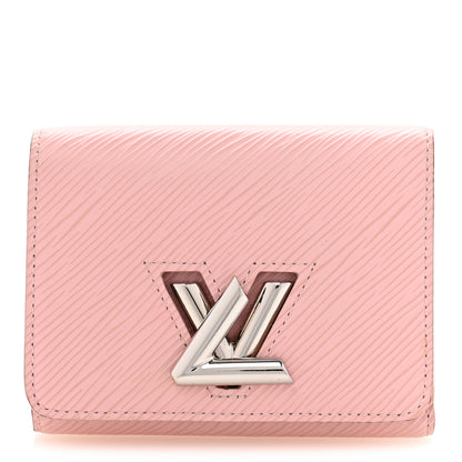 Louis Vuitton Epi Twist Compact Wallet Rose Ballerine 1 of 12