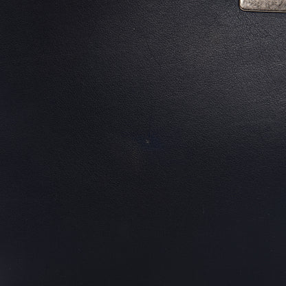 Chanel Velvet Tweed Quilted New Medium Boy Flap Dark Navy Blue 11 of 15