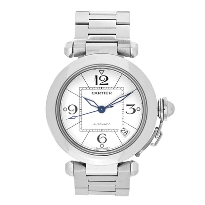 Cartier Stainless Steel 35mm Pasha C Automatic Watch 1 of 5