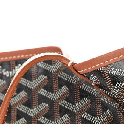 Goyard Goyardine Saint Louis GM Black Gold 17 of 18