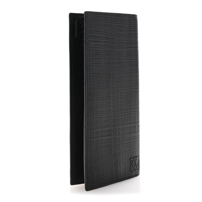 Loewe Textured Calfskin Long Horizontal Wallet Black 3 of 6