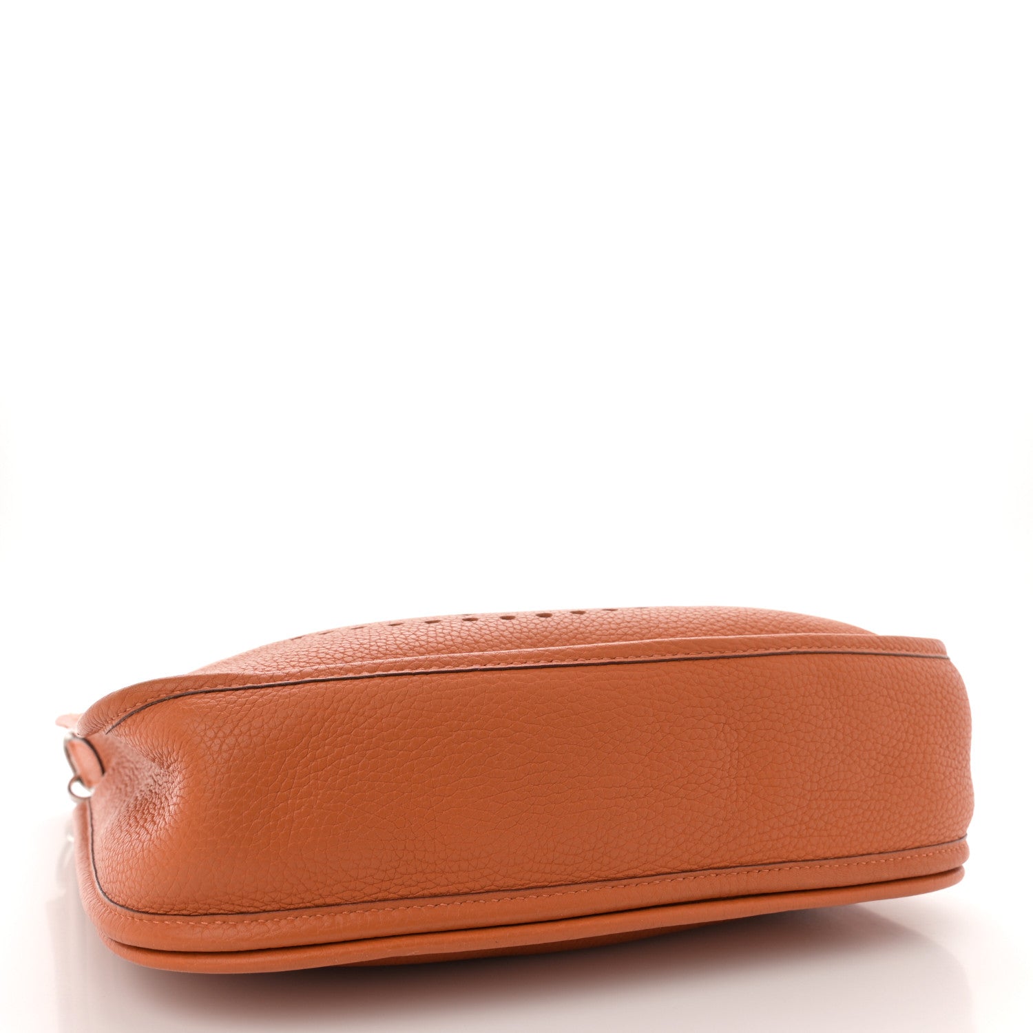 Hermes Taurillon Clemence Evelyne II PM Potiron 4 of 15