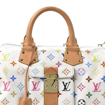 Louis Vuitton Monogram Multicolor Speedy 30 White 8 of 8