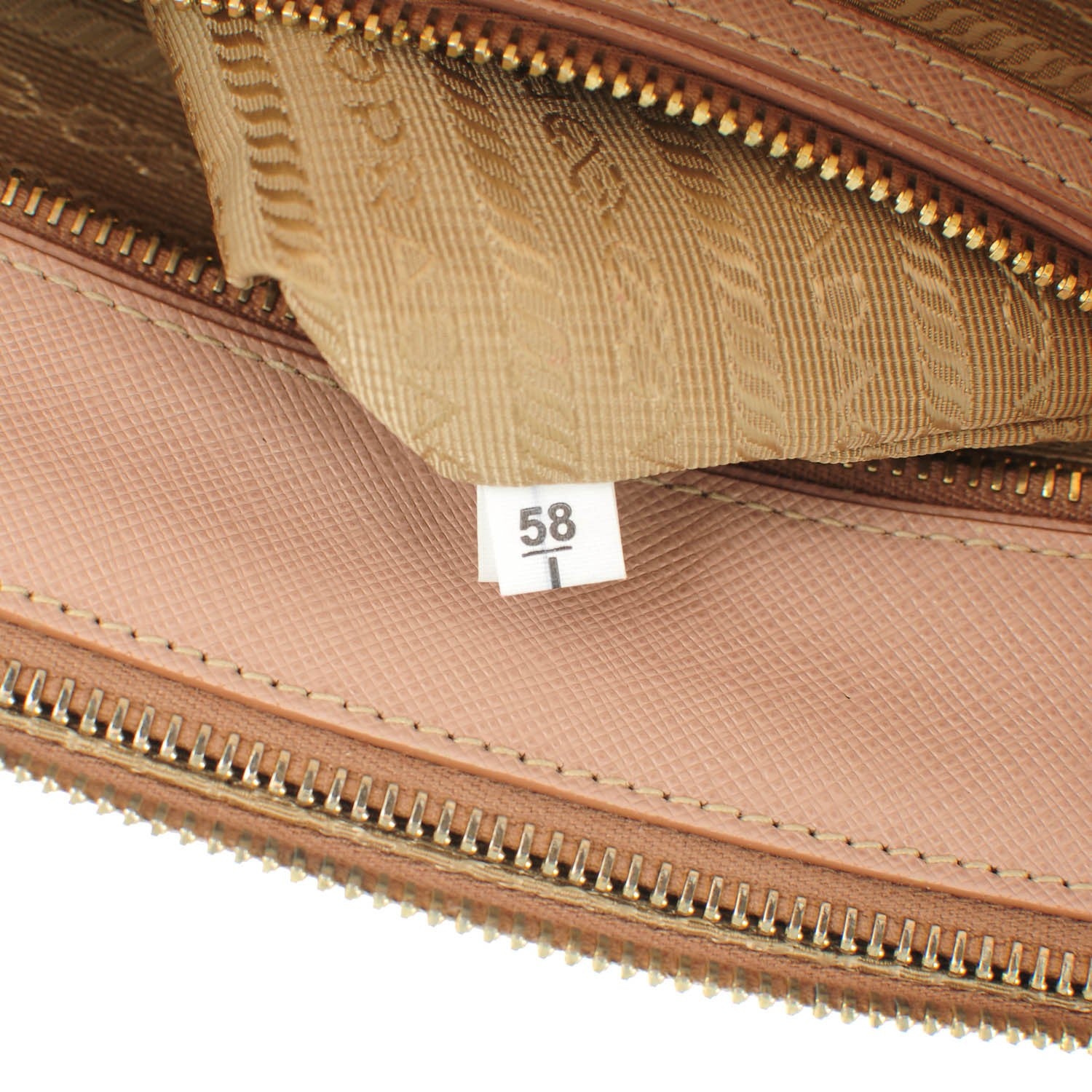 Prada Saffiano Small Galleria Double Zip Tote Cammeo 8 of 9