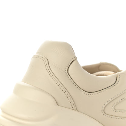 Gucci Calfskin Logo Womens Rhyton Sneakers 35.5 Ivory 11 of 11
