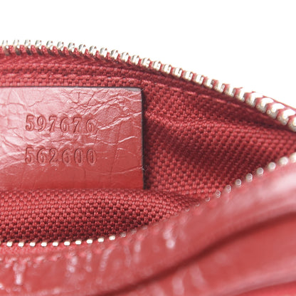 Gucci Fluffy Calfskin Mini Morpheus Belt Bag 70 28 Red 6 of 10