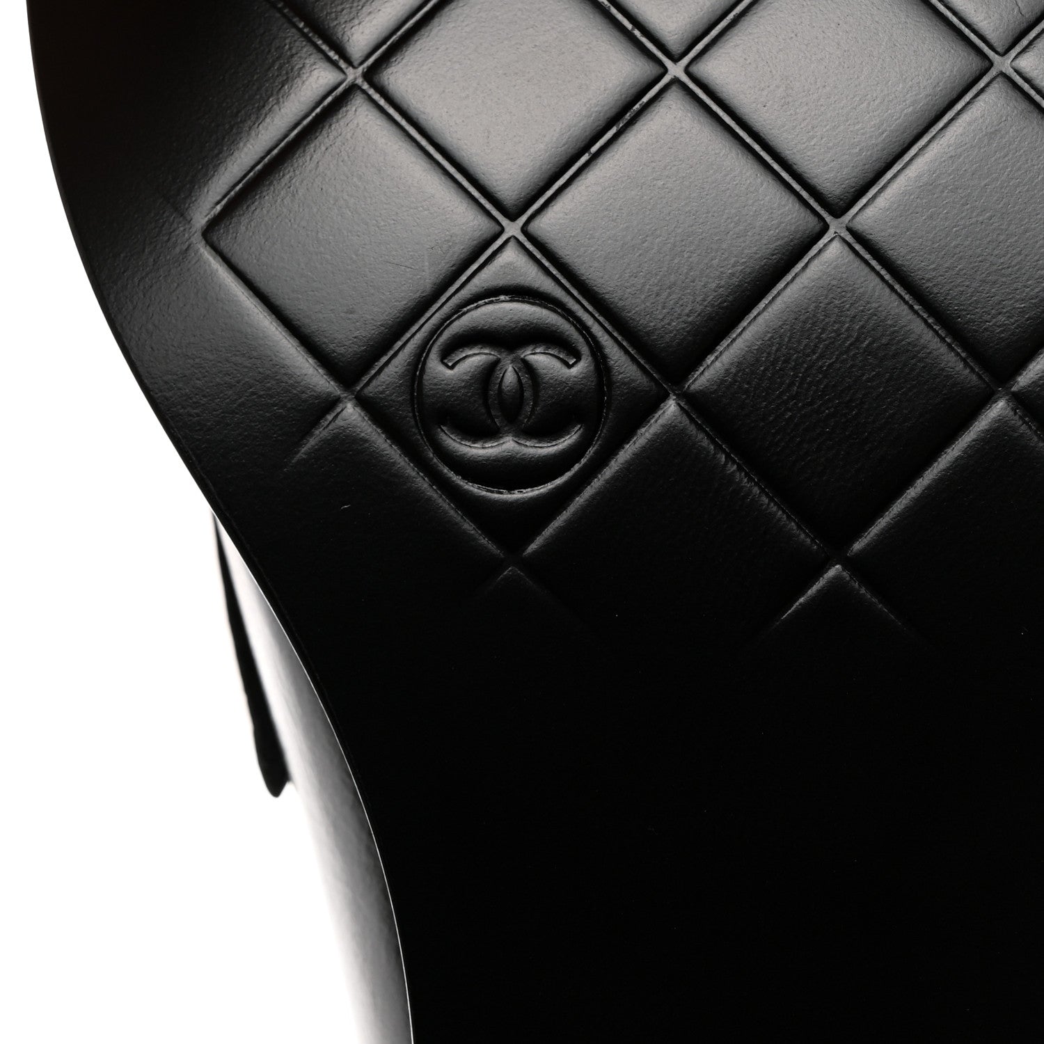 Chanel Calfskin CC Moccasin Loafers 40 Black 8 of 9