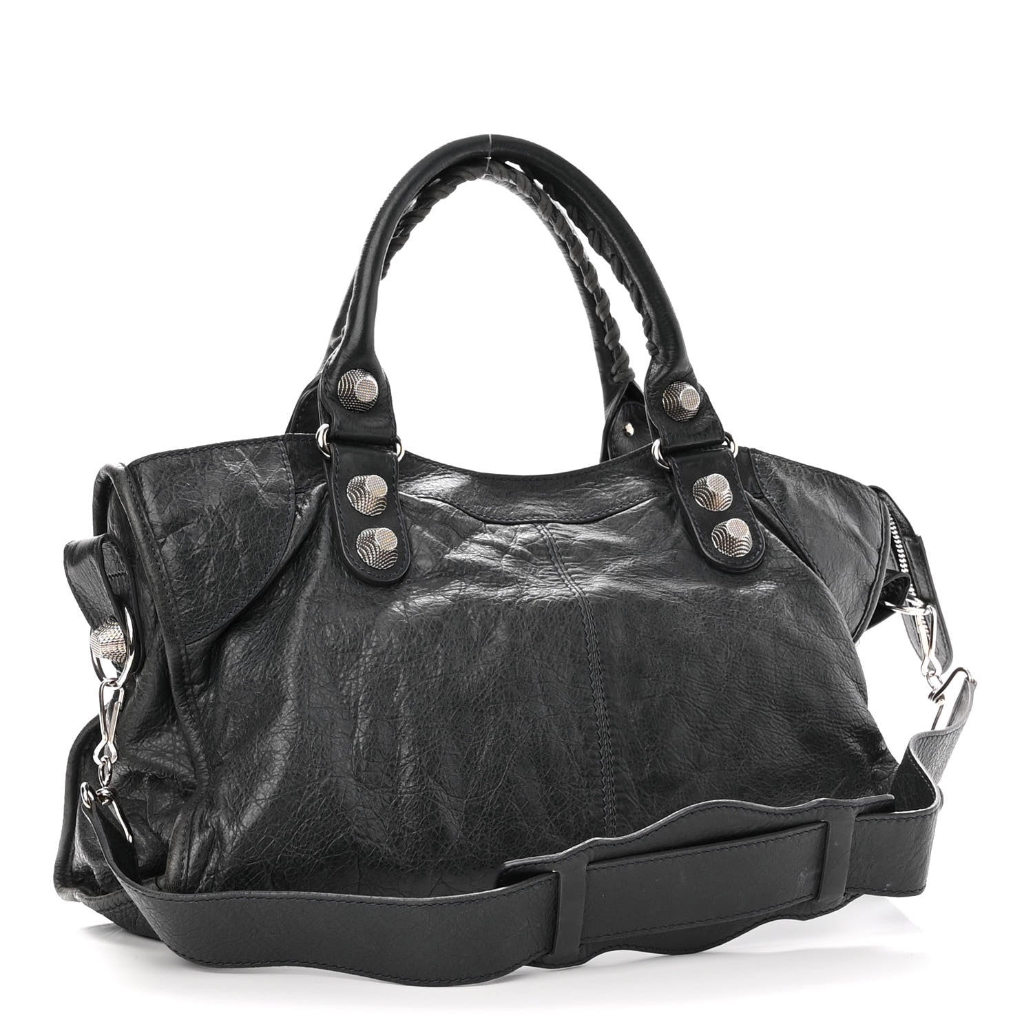 Balenciaga Agneau Giant 21 Silver Hardware Part Time Anthracite 3 of 11