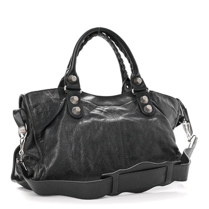 Balenciaga Agneau Giant 21 Silver Hardware Part Time Anthracite 3 of 11