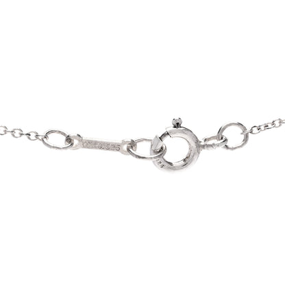 Tiffany Sterling Silver Elsa Peretti Interlocking Ovals Pendant Necklace 4 of 5
