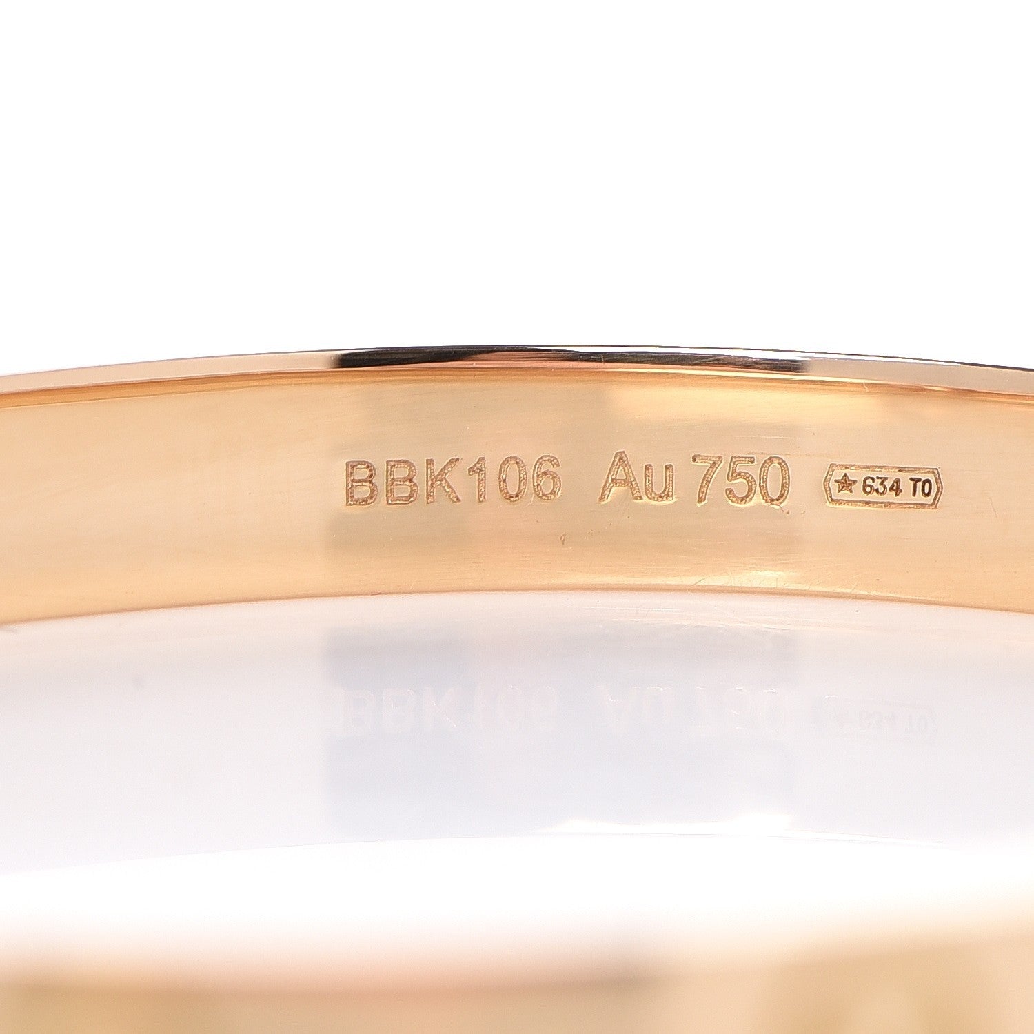 Cartier 18K Yellow Gold LOVE Bracelet 18 6 of 7