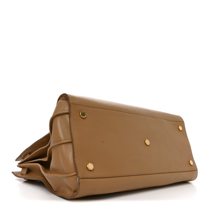 Saint Laurent Calfskin Large Sac de Jour Carryall Natural 4 of 10
