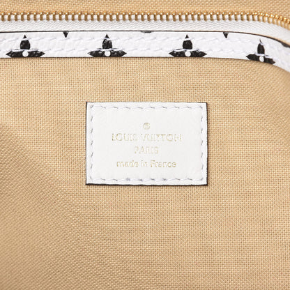 Louis Vuitton Monogram Giant Keepall Bandouliere 50 Kaki Beige 7 of 11