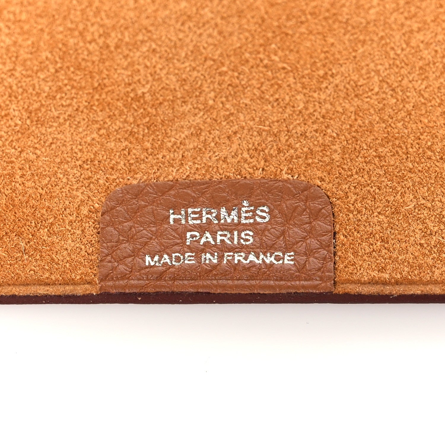 Hermes Togo Ulysse MM Notebook Cover Gold 6 of 8