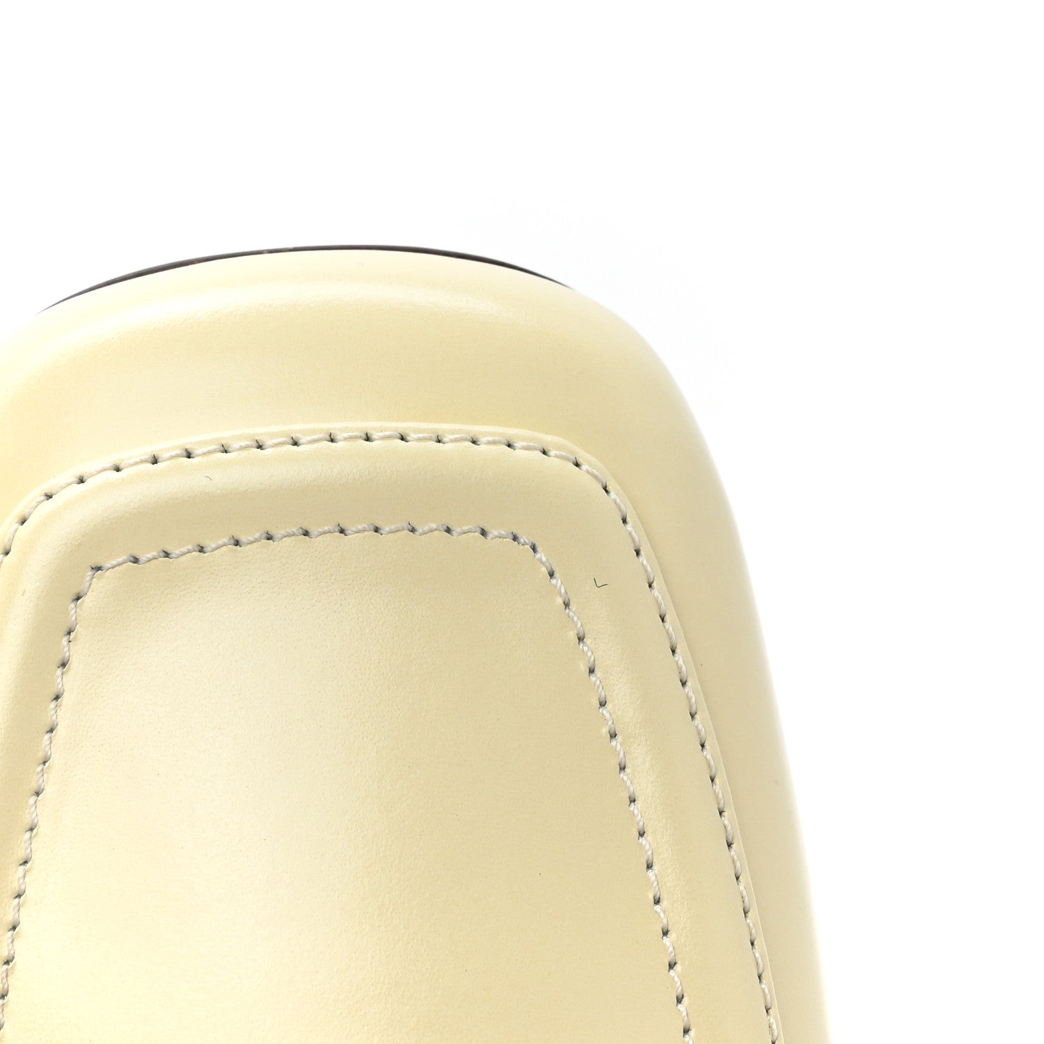 Loewe Calfskin Gate Mule Sandals 37 Milk 12 of 14