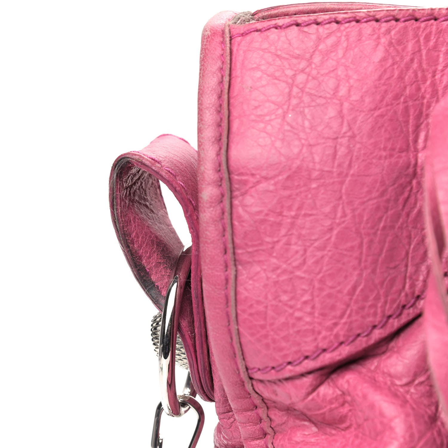 Balenciaga Agneau Giant 21 Silver Hardware City Cyclamen Fucsia 8 of 14