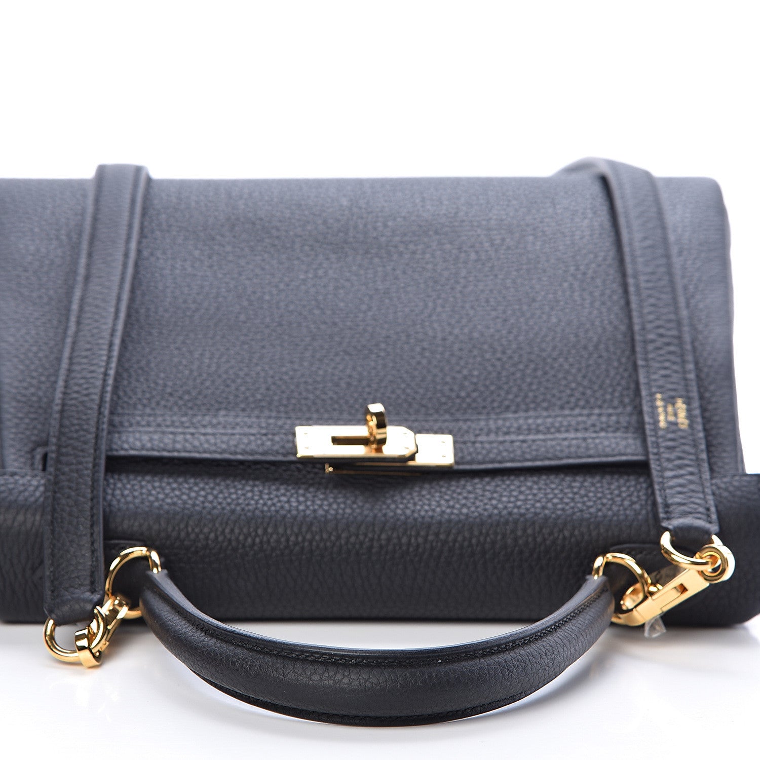 Hermes Togo Kelly Retourne 25 Black 11 of 40