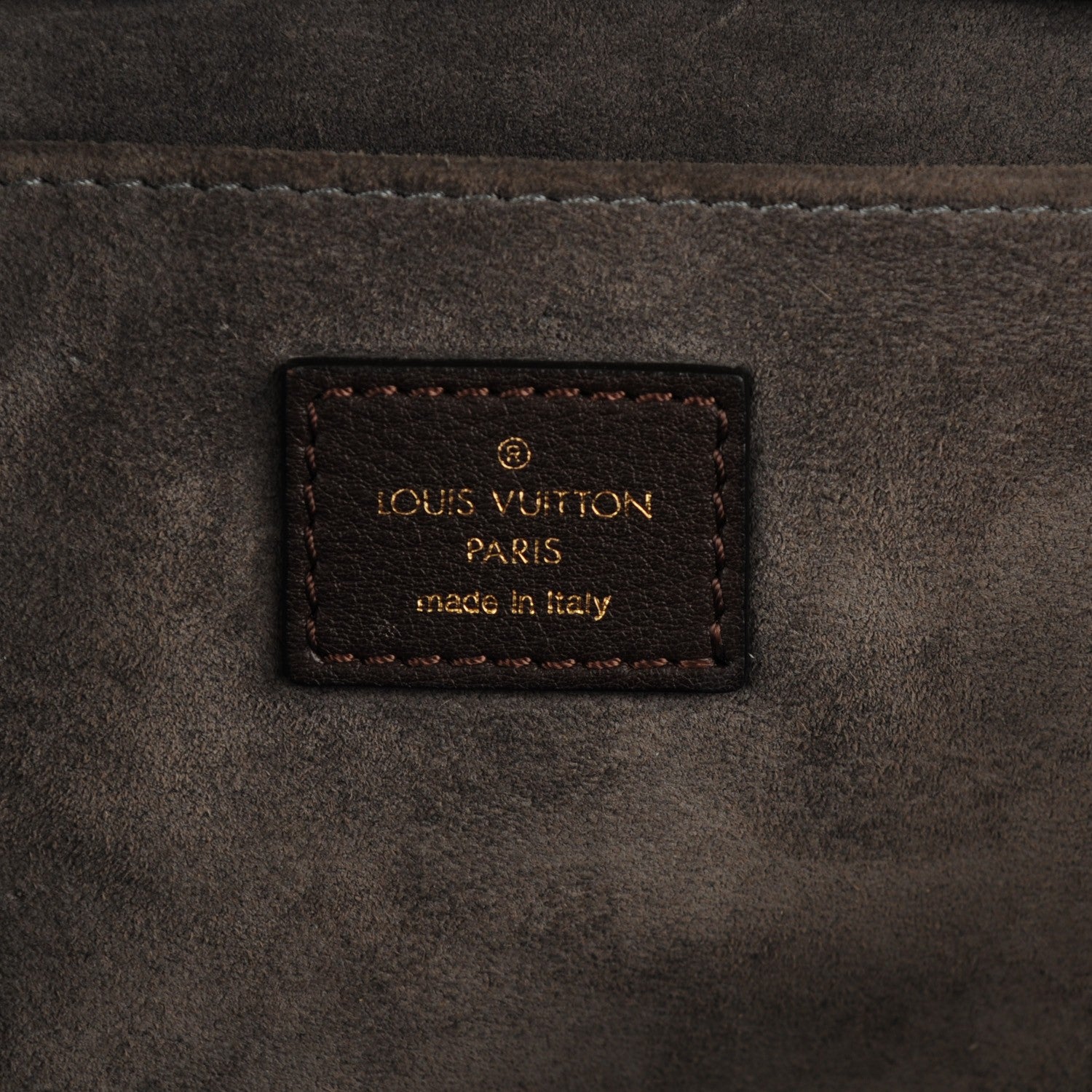 Louis Vuitton Veau Cachemire SC Bag PM Chocolate 6 of 7